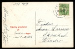 Ovanlig stämpel på vykort: TRETJÄRN 10.12.12. Tidigare än postal anger!