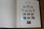 ISLAND, FÄRÖARNA, GRÖNLAND. Samling i ett fräscht LT-album med fickor från starten, fram till mitten på 80-talet. 