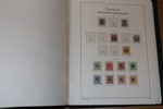 Danmark + DVI. Fräscht Leuchtturmalbum med fickor 1851-1985. Nära tomt före 1930, men från 1940 och framåt nära komplett xx. Ett tiotal märken från Danska västindien ingår (på kpl bladsats i albumet).
