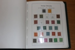 Kvalitetssamling nästan enbart xx 1886-1971 i LT-album. Från 1900 och framåt mycket välfyllt med i stort sett ENBART postfriska märken (1 kr landstorm x). 