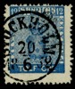 F9k. STOCKHOLM 20.6.1862. Felfritt ex av denna svåra nyans! Nyanserat och sign O.P.
