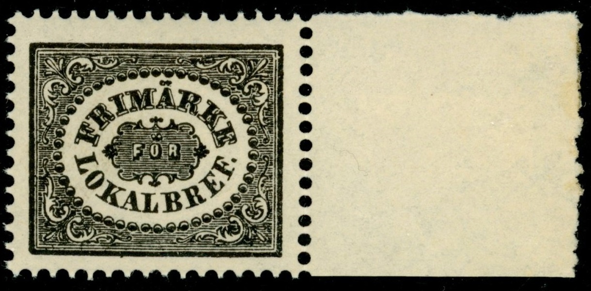 F6N2. Postfriskt praktex av 1885 års nytryck. F 3000 kr+