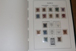 Trevlig samling 4 sk bco till 1999 i två LT-album med fickor. Med många bättre märken som vapen och ringtyp, mellanvalörer 1924, en del BC-CB och fint avsnitt tjänste och lösen.