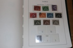 Trevlig samling 4 sk bco till 1999 i två LT-album med fickor. Med många bättre märken som vapen och ringtyp, mellanvalörer 1924, en del BC-CB och fint avsnitt tjänste och lösen.