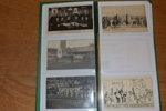 Album med 41 äldre vykort, till stor del något "bättre" kort. Bl.a. tre tidningskort, fyra stk OS-1912-relaterade, några på enstöringar i glesbygden etc. Alla kort avbildade.