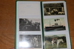 Album med 41 äldre vykort, till stor del något "bättre" kort. Bl.a. tre tidningskort, fyra stk OS-1912-relaterade, några på enstöringar i glesbygden etc. Alla kort avbildade.