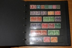 Album mest xx dubbletter ca 1890-1950-tal med en del lite bättre märken, bra spridning på tidsperioden. Mot slutet även några sidor frimärken med fastsättarspår, men huvuddelen av albumet är xx.
