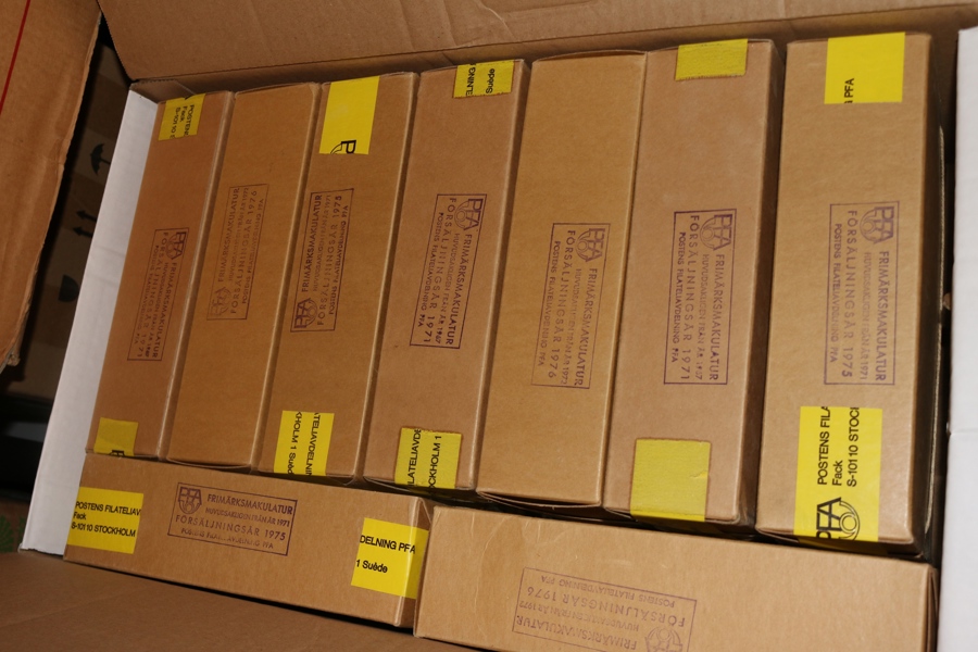 KILOVARA. 1971x3, 1975x3 och 1976x3. Totalt 9 stycken plomberade kilon.