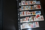 Stor flyttlåda med ett tiotal pärmar. Bl.a. samling Tyskland inkl stater, samling Spanien i två album med en hel del äldre, Indien och samväldet, en del brev och kort bl.a. äldre vykort Frankrike m.m.