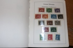Omfattande samling 1855-2020 i tre välfyllda Leuchtturm-album med kassetter. En nästintill komplett samling, åtminstone fram till millennieskiftet, därefter med luckor och ibland stpl ersatt med xx.