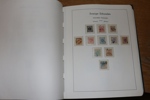 Omfattande samling 1855-2020 i tre välfyllda Leuchtturm-album med kassetter. En nästintill komplett samling, åtminstone fram till millennieskiftet, därefter med luckor och ibland stpl ersatt med xx.