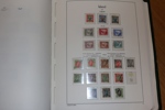 Samling 1800-tal fram till 1999 i album med fickor, därefter i visirpärm fram till ca 2020 (senare år glesare). Med flera bättre märken t.ex. fintandade aurvalörer inkl 5 aur blå ostämplat.