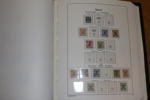 Samling 1800-tal fram till 1999 i album med fickor, därefter i visirpärm fram till ca 2020 (senare år glesare). Med flera bättre märken t.ex. fintandade aurvalörer inkl 5 aur blå ostämplat.