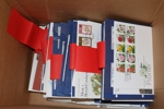 Abonnemang ca 1991-2004, både xx och FDC. Nom för postfriskt ca 9000 kr inkl många "brev".