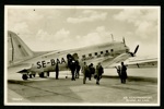 Flygplanet "Örnen", AB AEROTRANSPORT. Postgånget ca 1939-40, svårläst stpl.