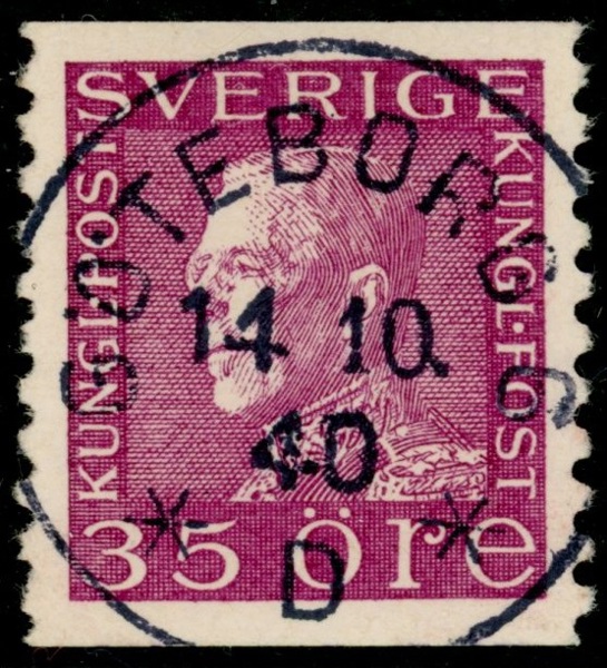 F187 a3-ppr. GÖTEBORG 14.10.40. Lyx