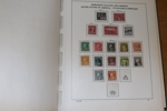 USA. Enklare samling klassiskt-1940-tal i ett fräscht Schaubekalbum med fickor. Blandad kvalitet, ej närmare genomgånget.