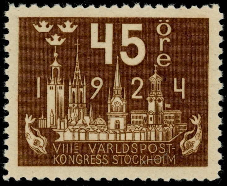 F204. Postfriskt lyxexemplar. F 900 kr+