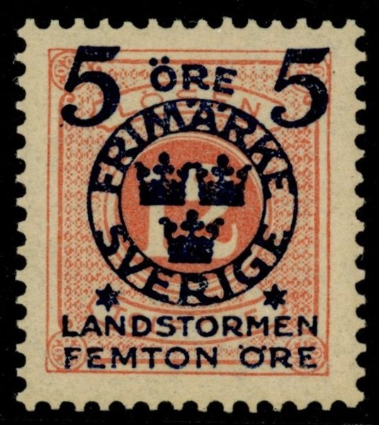 F119. Postfriskt lyxexemplar. F 950 kr+++