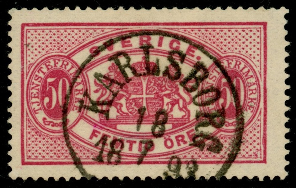 Tj22B. KARLSBORG 18.7.1893. Ngt ktt.