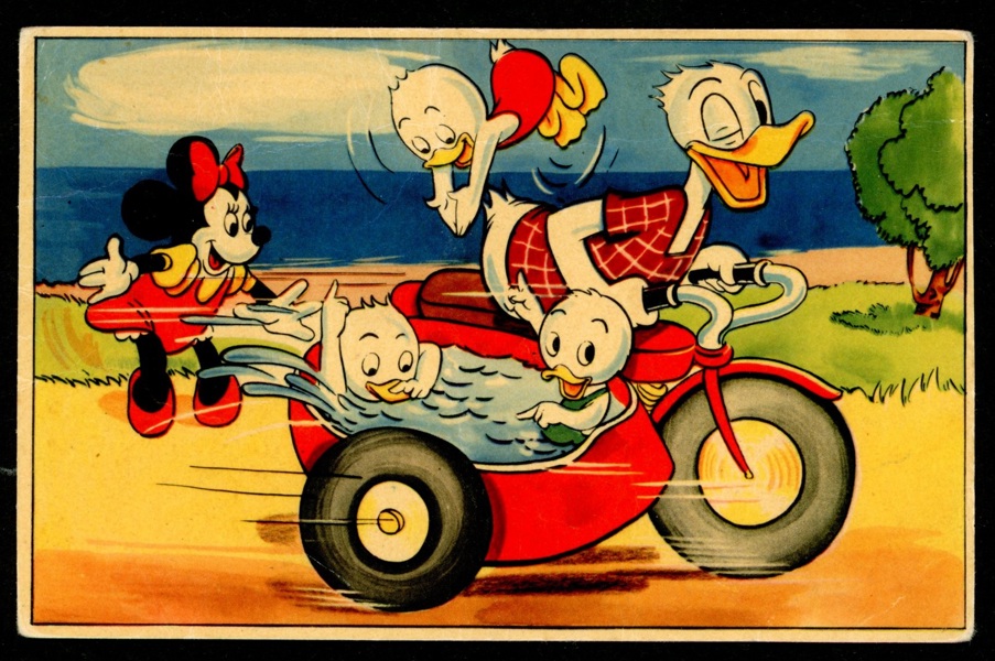 Disney, skrivet men odaterat (plundrat). Nr 26, förlag E.O. & Co. Smärre dragningar i papperet.