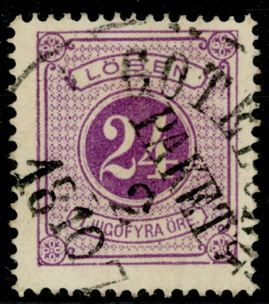 L7a. Välcentrerat och vackert ex, GÖTEBORG PAKET 2.10.187X. F 3000 kr+