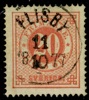 F23. FLISBY 11.10.1877. AB-praktex av dubbeltrycket 20 på 20 öre!