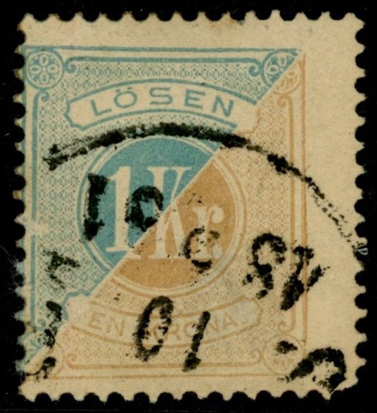 L20v4. Variant bruten vänster ram. Kht (F 2000 kr)