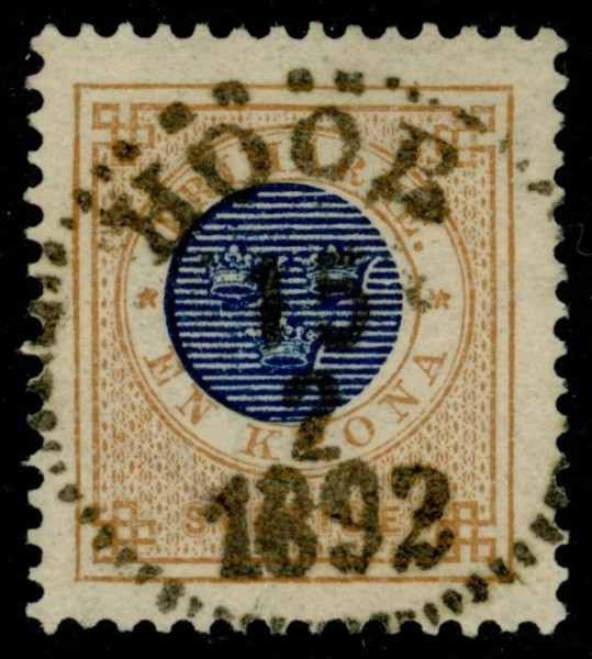 F49. HÖÖR 15.2.1892. Prakt-lyxexemplar!