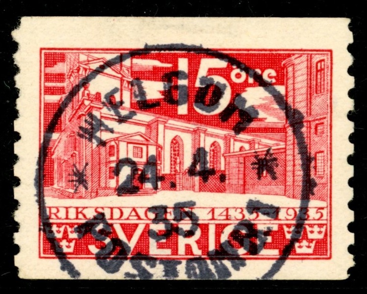 F242A. HELGUM POSTOMB 1 24.4.35