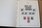 Samling stämplat 1855-2010 i sex rejäla Leuchtturmalbum med massor av innehåll.