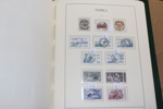 Samling stämplat 1855-2010 i sex rejäla Leuchtturmalbum med massor av innehåll.