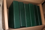 Samling stämplat 1855-2010 i sex rejäla Leuchtturmalbum med massor av innehåll.