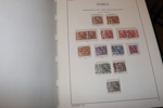 Samling stämplat 1855-2010 i sex rejäla Leuchtturmalbum med massor av innehåll.