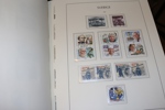 Samling stämplat 1855-2010 i sex rejäla Leuchtturmalbum med massor av innehåll.