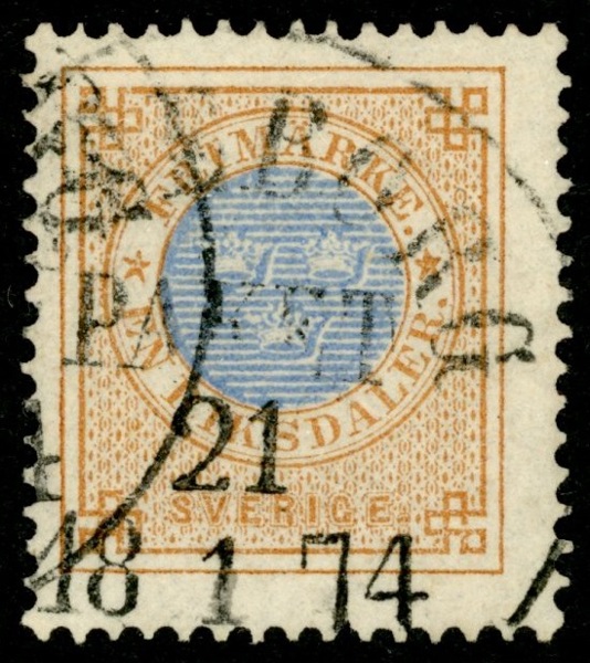 F27. Stpl ex GÖTEBORG PAKET 21.1.1874