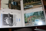Transport. Tre album med bilar, båtar och järnväg. Både gammalt och nytt. Ca 360 kort.