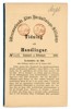Westmanlands läns hushållningssällskap. Tidskrift Nr 1-2 1869, med två tidningsstämplar 3/10 öre.