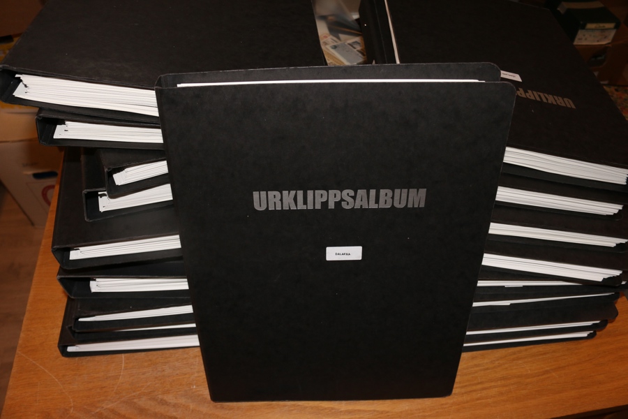 Samling ortstämplar i 20 jättealbum!