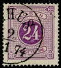 L7a. Fräscht och välcentrerat ex stämplat (Å)HUS 2.1.XX74 dvs ANDRA DAGEN. Mycket tidig stämpel och ett intressant objekt!