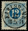 F21. KARLSHAMN 14.5.1874. Vackert stämplat ex (ett par ngt ktt)