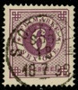 F44b. STOCKHOLM SÖD 18.7.1892. Praktex av en svår valör!