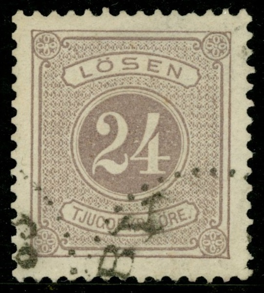 L17a. Stpl ex av för den här nyansen ett ovanligt välcentrerat ex. Vht. F 1900 kr
