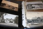 DALARNA. Samling försändelser inkl en del vykort med ortstämplar från Dalarna. Många olika typer av försändelser i tre välfyllda album. 