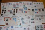 Litet parti med privatgjorda FDC 1974-76 bl.a. Kyrklig konst med både SX1 och SX2. Dessutom tre kort med "fallskärmspost" skickade -73.