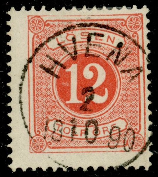 L12. HVENA 2.10.1890. Vackert ex!