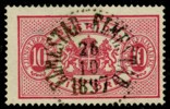 Tj16. ELMESTAD-ELMESTAD 26.10.1897. Lantbrevbärare i lyx. Postal 800 kr