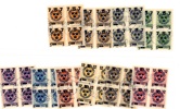 F126-35. Stämplad fräsch 4-blockserie. F 600 kr+