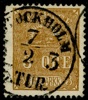 F14Aa. 3 öre typ 1. Stämplat ex, obet kht. F 5500 kr