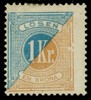 L20v3. Variant "bruten högerram", ostämplat ex. Liten tunnhet. F 1600 kr
